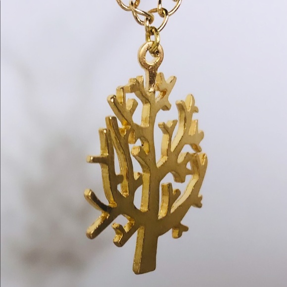 ♡ 2 for 20$ ♡ Gold Tree of Life pendant Necklace - Picture 3 of 5